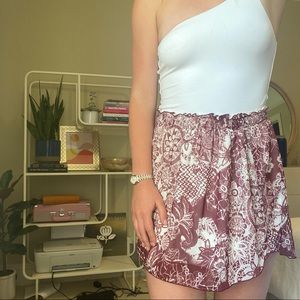 WAYF patterned skirt